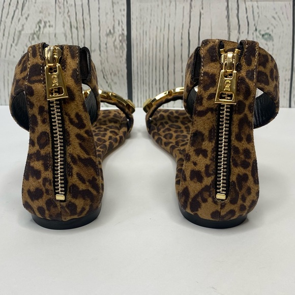 Good American Ankle Strap Leopard Sandals size 7 - Picture 7 of 11